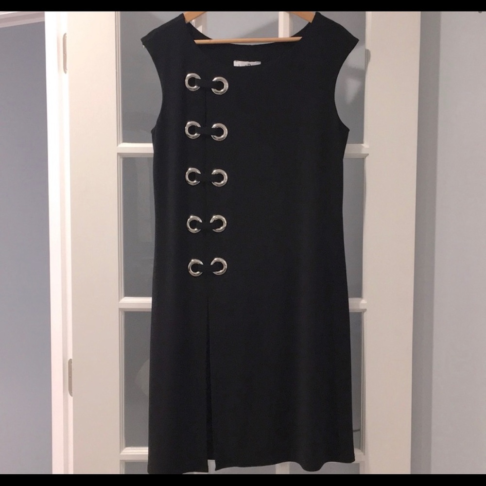 COPY - Joseph Ribkoff black sheath dress